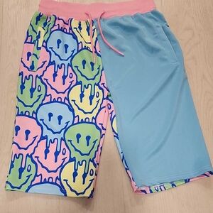 Colorful Smiley Face Men Shorts